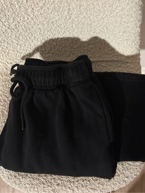 Black Drawstring Sweatpants